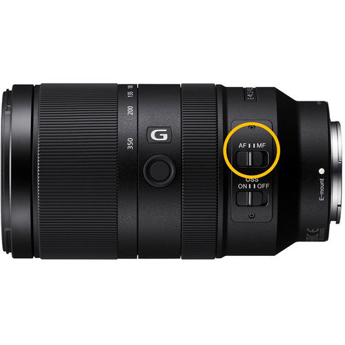 Objectif Sony E 70-350 mm f/4,5-6,3 G OSS