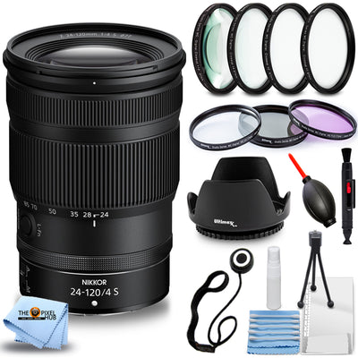 Objectif Nikon NIKKOR Z 24-120 mm f/4 S 20105 - Ensemble d'accessoires 14 pièces