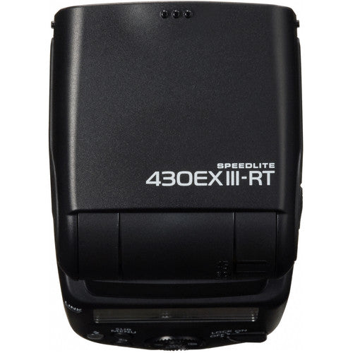 Canon Speedlite 430EX III-RT Flash 0585C006 + Piles AA et chargeur