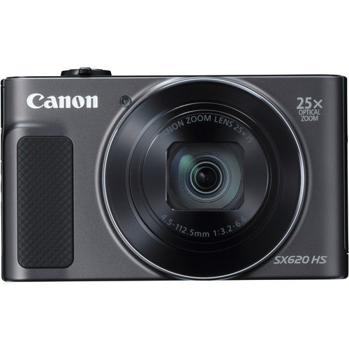 Appareil photo numérique Canon PowerShot SX620 (noir) - Ensemble d'accessoires 12 pièces