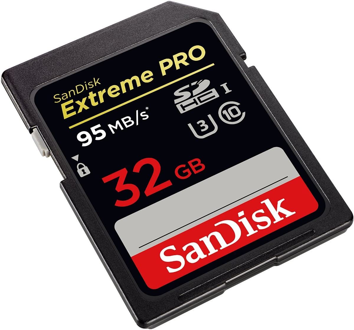 Carte mémoire flash SDHC SD UHS-I U3 SanDisk Extreme Pro 95 Mo/s classe 10 32 Go