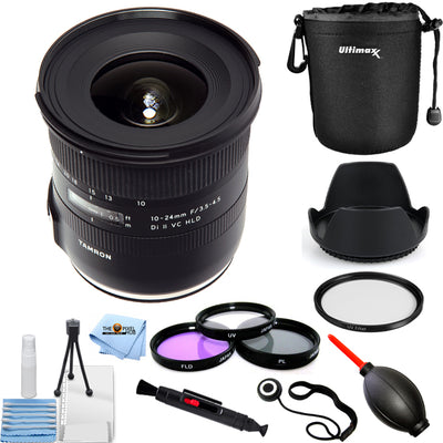 Objectif Tamron 10-24 mm f/3.5-4.5 Di II VC HLD pour Nikon F + Kit de filtres