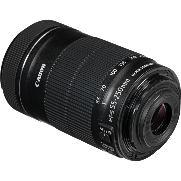 Objectif Canon EF-S 55-250 mm f/4-5.6 IS STM 8546B002 - Ensemble d'accessoires 8 pièces