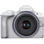 Canon EOS R50 Mirrorless Camera with 18-45mm and 55-210mm Lenses (White)