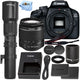 Canon EOS 4000D / Rebel T100 with EF-S 18-55mm III Lens + 500mm/1000mm Bundle Canon