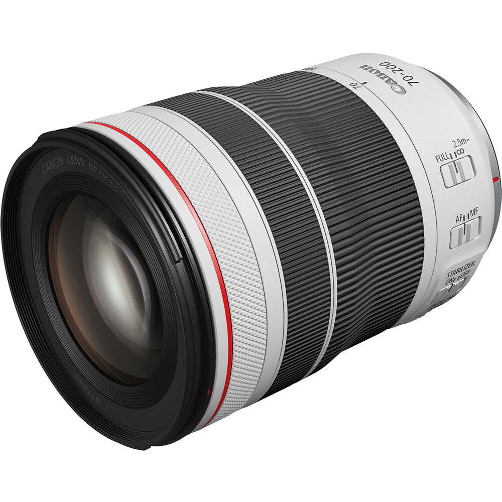 Objectif Canon RF 70-200 mm f/4L IS USM 4318C002 - Ensemble d'accessoires 12 pièces