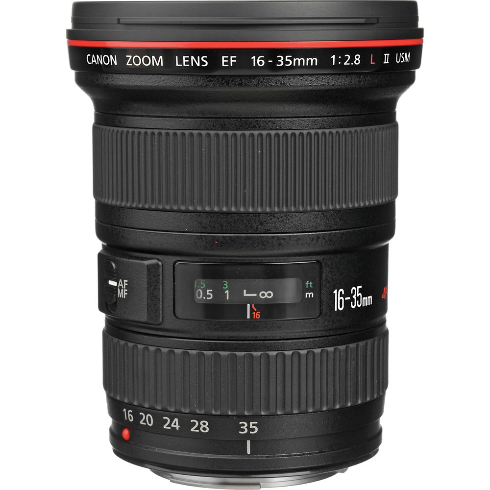 Objectif Canon EF 16-35 mm f/2,8L II USM 1910B002 - Ensemble d'accessoires 7 pièces