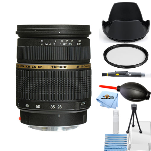 Tamron A09 SP AF 28-75 mm f/2.8 XR Di LD Objectif zoom macro asphérique (IF) - Kit 1