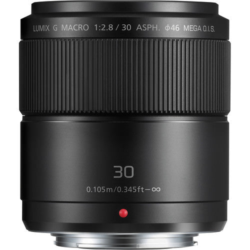 Panasonic LUMIX G MACRO 30 mm f/2,8 ASPH. Objectif MÉGA OIS - H-HS030