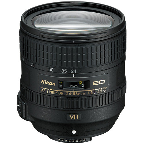 Nikon AF-S NIKKOR 24-85mm f/3.5-4.5G ED VR Objectif + Kit de Filtres