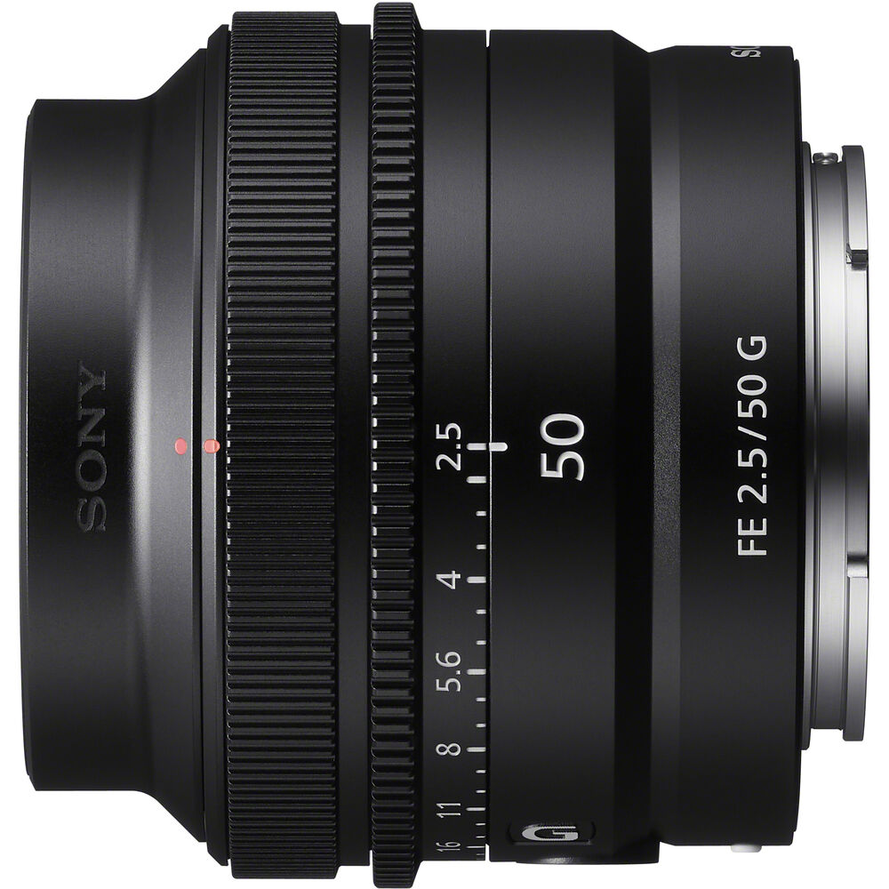 Objectif Sony FE 50 mm f/2,5 G - SEL50F25G