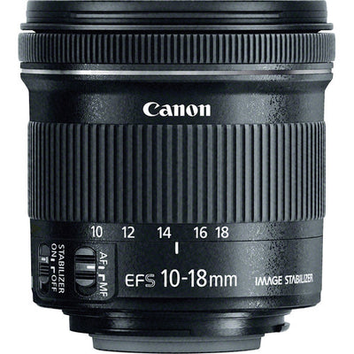 Objectif Canon EF-S 10-18 mm f/4.5-5.6 IS STM - 9519B002