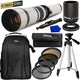 ULTIMAXX 650-1300mm f/8 Super Zoom Lens for Nikon Z Mount + Filter Kit Bundle Ultimaxx