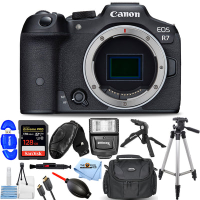 Appareil photo sans miroir Canon EOS R7 5137C002 - Ensemble d'accessoires 7 pièces