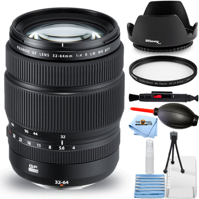 Objectif FUJIFILM GF 32-64mm f/4 R LM WR 600018214 - Lot d'accessoires 7 pièces