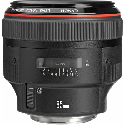 Objectif autofocus Canon EF 85 mm f/1.2L II USM - TOUT NEUF BOÎTE BLANCHE