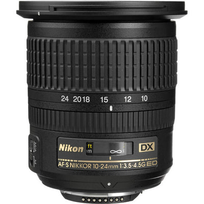 Objectif Nikon AF-S DX NIKKOR 10-24 mm f/3,5-4,5G ED - 2181