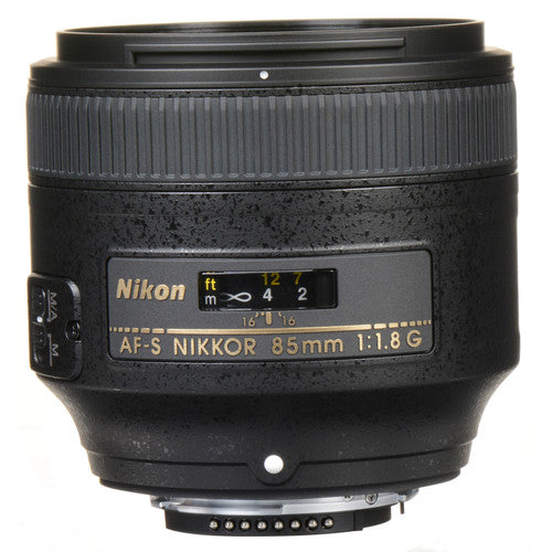 Objectif Nikon AF-S NIKKOR 85 mm f/1.8G 2201 + kit de filtres + pochette d'objectif