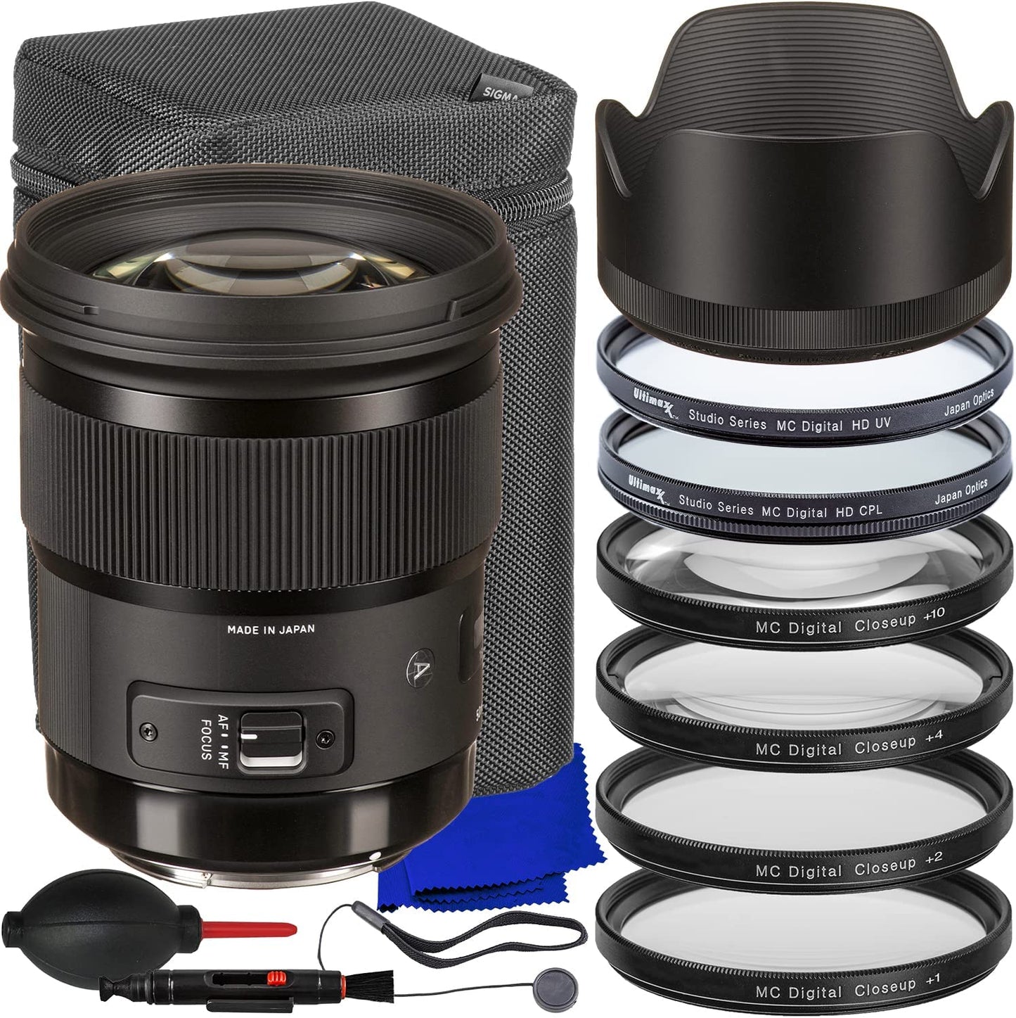 Objectif Sigma 50 mm f/1.4 DG HSM Art pour Canon EF 311-101 - Kit de filtres