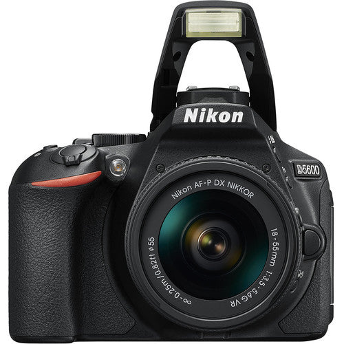 Appareil photo reflex numérique Nikon D5600 avec VR 18-55 mm et 70-300 mm - Pack essentiel de 64 Go