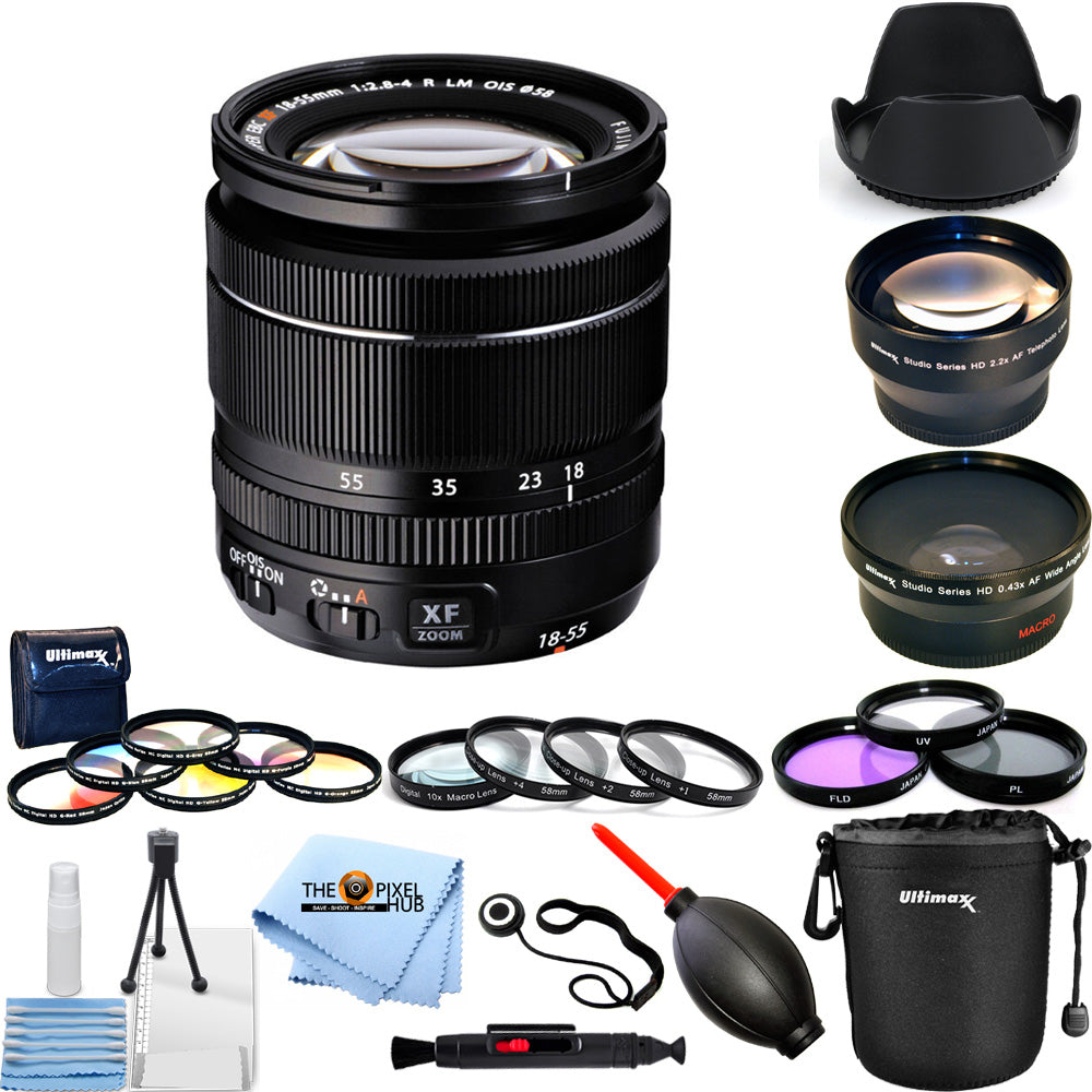 Kit d'objectif zoom Fujifilm XF 18-55 mm f/2.8-4 R LM OIS 3