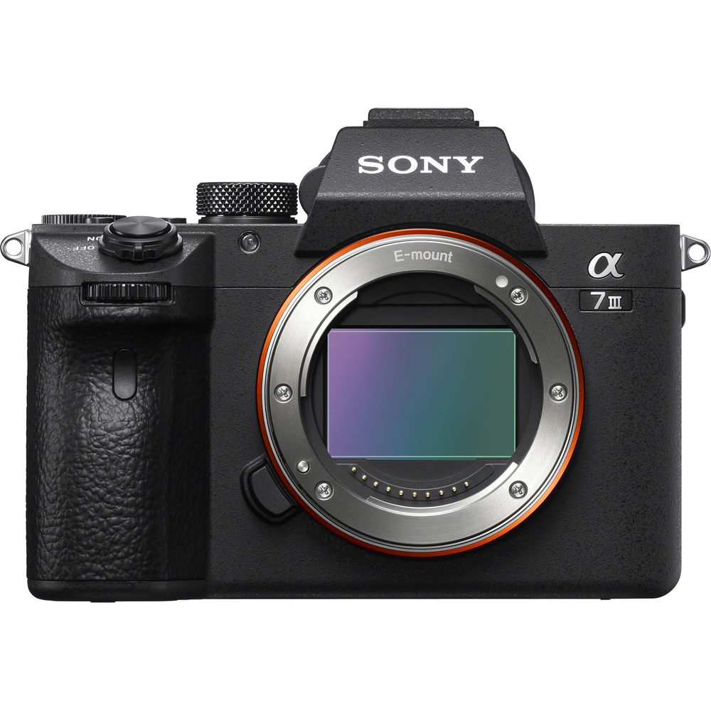 Appareil photo sans miroir Sony a7 III avec objectif 24-70 mm f/4 + 64 Go + sac de transport de luxe