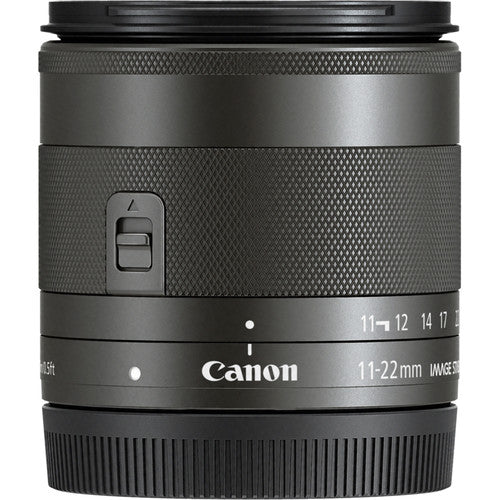 Objectif Canon EF-M 11-22 mm f/4-5.6 IS STM 7568B002 - Ensemble d'accessoires 7 pièces