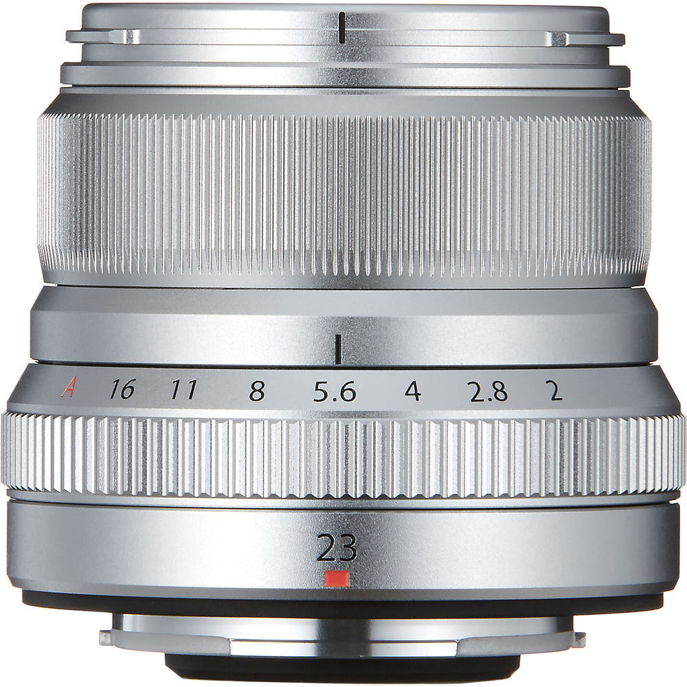 Objectif FUJIFILM XF 23 mm f/2 R WR (argent) 16523171 - Lot d'accessoires 7 pièces