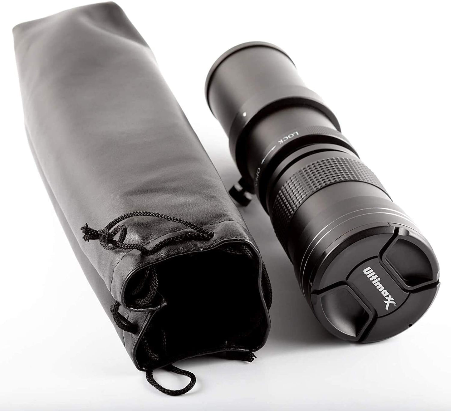 Objectif téléobjectif Ultimaxx 420-800 mm/840-1600 mm f/8 pour Canon 90D 80D 70D 77D