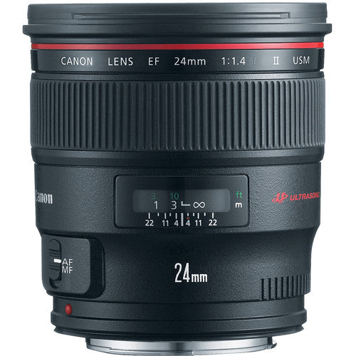 Canon EF 24 mm f/1.4L II USM Objectif autofocus 2750B002 – Lot de 7 accessoires