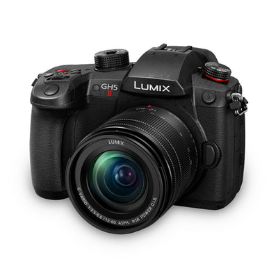 Panasonic Lumix GH5 II Mirrorless Camera with 12-60mm f/3.5-5.6 Lens - 7PC Kit