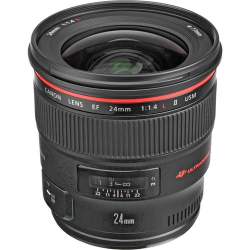 Objectif autofocus Canon EF 24 mm f/1.4L II USM - 2750B002