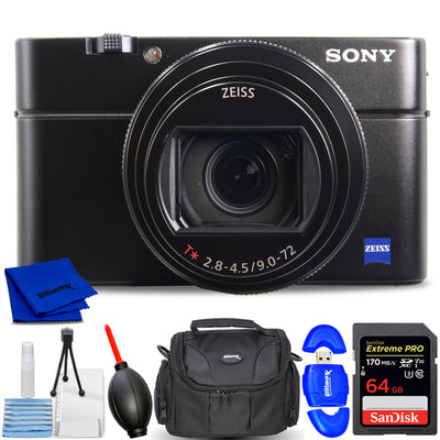 Appareil photo numérique Sony Cyber-shot DSC-RX100 VII DSC-RX100M7 - Pack essentiel de 64 Go