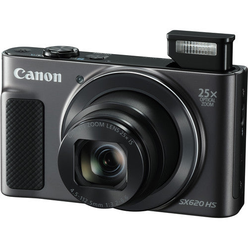 Appareil photo numérique Canon PowerShot SX620 HS (noir) 1072C001 - Ensemble d'accessoires 7 pièces