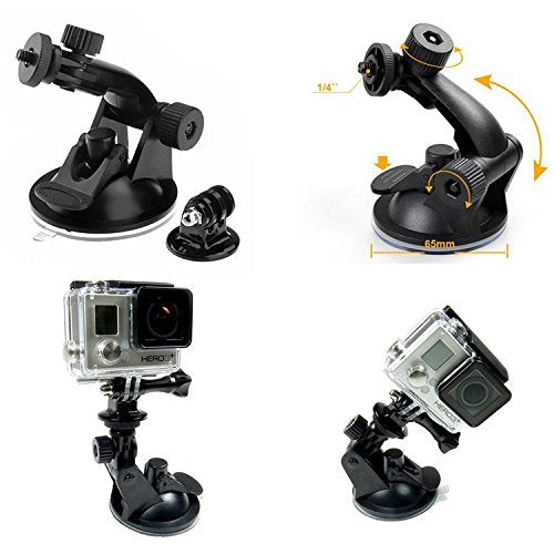 Mini ventouse de fixation pour voitures, bateaux en verre, motos pour GoPro HERO10 9 8 7 6 5