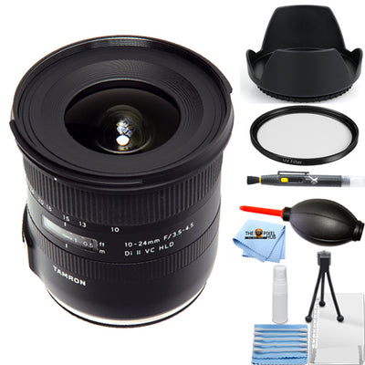 Objectif Tamron 10-24 mm f/3.5-4.5 Di II VC HLD pour Nikon F - Ensemble de filtres UV