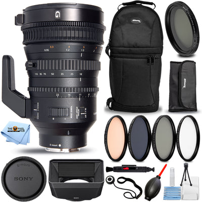 Objectif Sony E PZ 18-110 mm f/4 G OSS (neuf dans une boîte blanche) – Kit de filtres