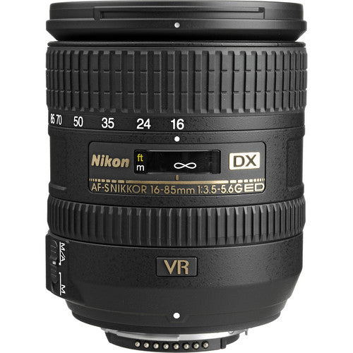 Objectif Nikon AF-S DX NIKKOR 16-85mm f/3.5-5.6G ED VR - 2178