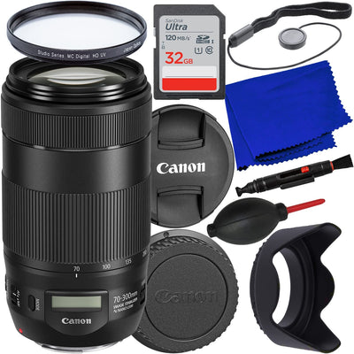 Objectif Canon EF 70-300 mm f/4-5.6 IS II USM 0571C002 - Ensemble d'accessoires 8 pièces