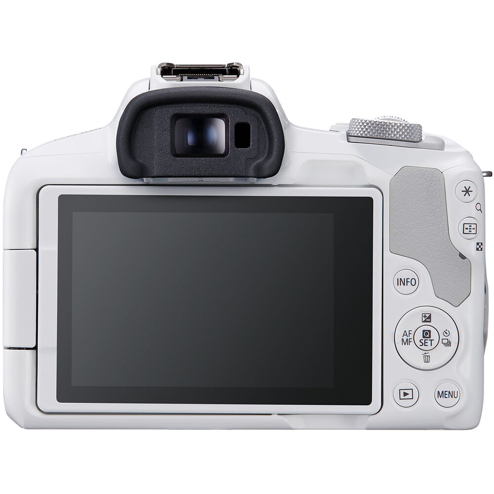 Appareil photo sans miroir Canon EOS R50 (blanc) 5812C002 - Ensemble d'accessoires 12 pièces