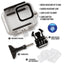 GoPro HERO8 HERO 8 Black - MÉGA KIT D'ACCESSOIRES Tout-en-1 + BATTERIE EXT + Bundle 64 Go