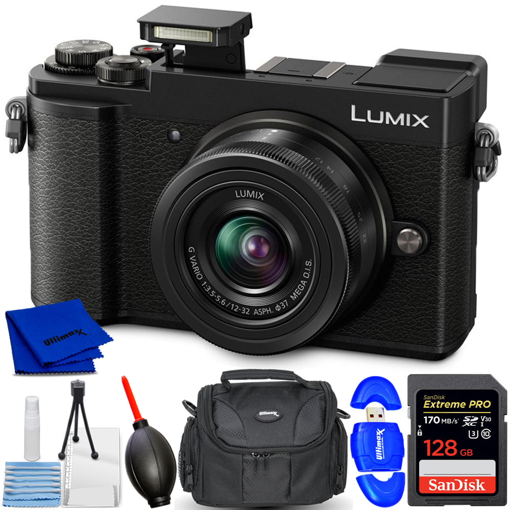 Panasonic Lumix GX9 with 12-32mm f/3.5-5.6 ASPH MEGA O.I.S. Lens (Black) - Kit