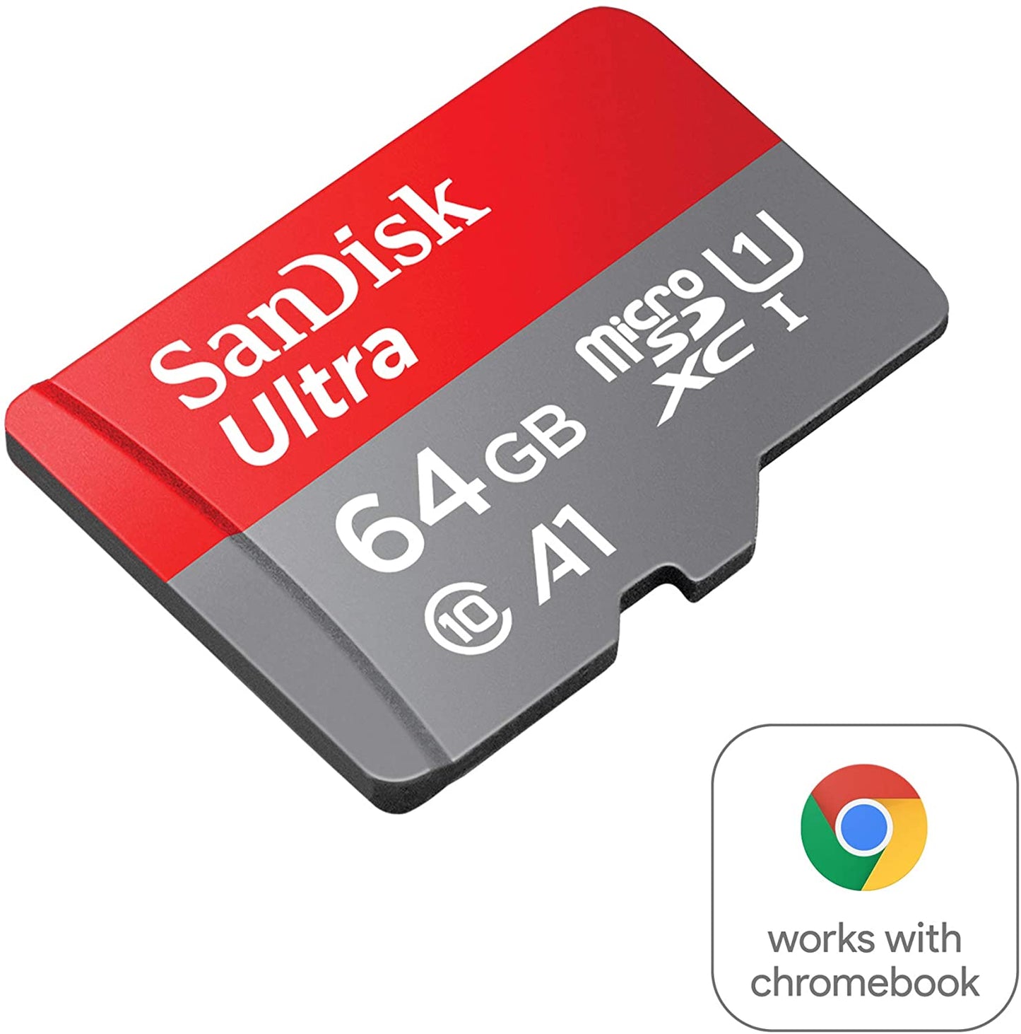 Carte mémoire SanDisk Ultra MicroSDHC UHS-I 64 Go 120 Mo/s avec adaptateur