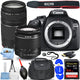 Canon EOS 3000D / T100 DSLR with 18-55mm III + 75-300mm Lens - 64GB Bundle Canon