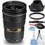 Nikon AF-S Nikkor 24-70 mm f/2.8G ED Objectif autofocus (Noir) Lot de 7 accessoires