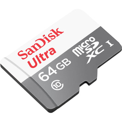 Carte mémoire microSDXC Ultra UHS-I SanDisk 64 Go - SDSQUNR-064G-GN3MN