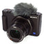 Appareil photo numérique compact Vlog Sony ZV-1 20,1 MP/4K (noir) + 32 Go + pack flash
