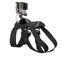 Adjustable Dog Pet Harness Back Mount Strap for GoPro HERO9 8 7 6 5 + 2 J-Hooks