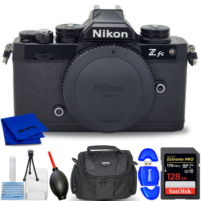 Appareil photo sans miroir Nikon Zfc (boîtier uniquement, noir) 1671 - Ensemble d'accessoires 7 pièces