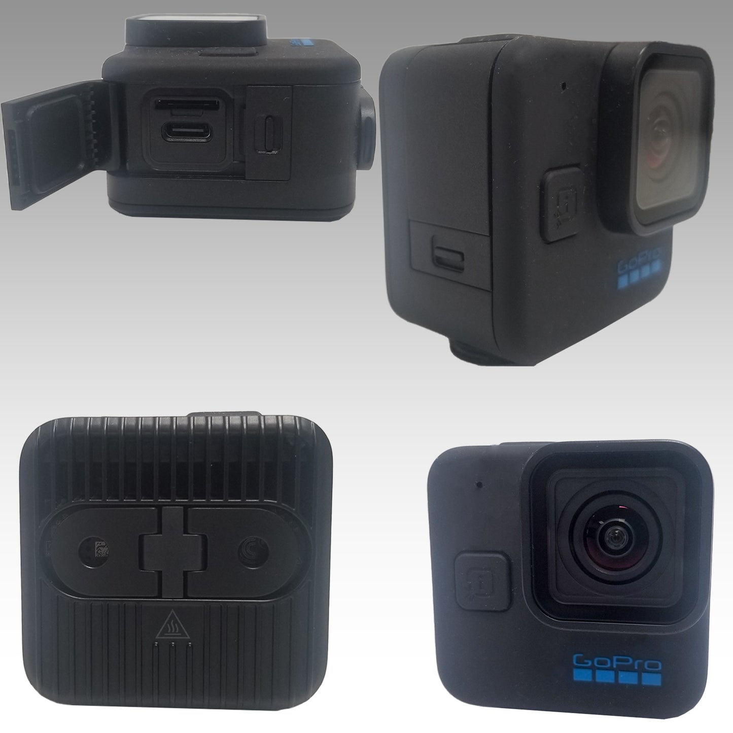 GoPro HERO11 Black Mini Hero 11 Kit d'accessoires de base avec monopode et ensemble de 64 Go